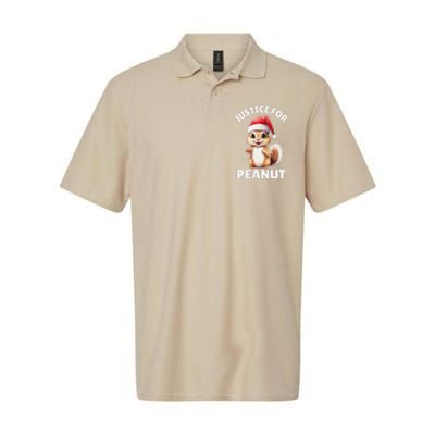 Justice For Peanut The Squirrel Justice For Fred The Raccoon Softstyle Adult Sport Polo