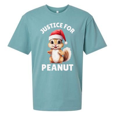 Justice For Peanut The Squirrel Justice For Fred The Raccoon Sueded Cloud Jersey T-Shirt