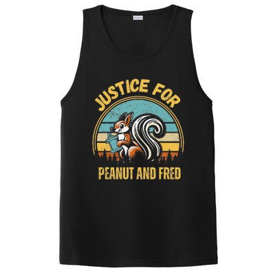 Justice For Peanut And Fred Peanut Squirrel Fred Raccoon PosiCharge Competitor Tank