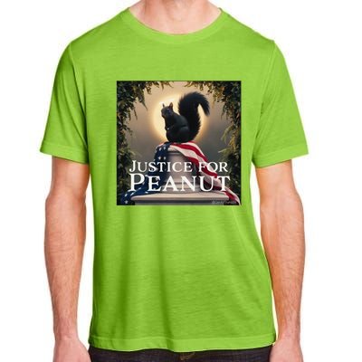 Justice For Peanut The Squirrel Peanut Squirrel Gift Adult ChromaSoft Performance T-Shirt