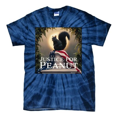 Justice For Peanut The Squirrel Peanut Squirrel Gift Tie-Dye T-Shirt