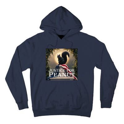 Justice For Peanut The Squirrel Peanut Squirrel Gift Tall Hoodie