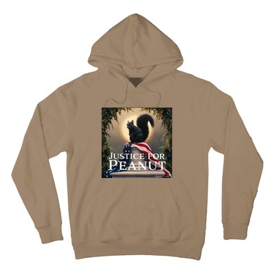 Justice For Peanut The Squirrel Peanut Squirrel Gift Hoodie