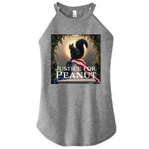 Justice For Peanut The Squirrel Peanut Squirrel Gift Women’s Perfect Tri Rocker Tank