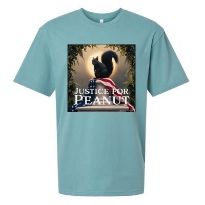 Justice For Peanut The Squirrel Peanut Squirrel Gift Sueded Cloud Jersey T-Shirt