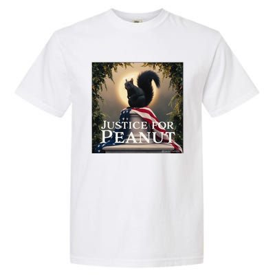 Justice For Peanut The Squirrel Peanut Squirrel Gift Garment-Dyed Heavyweight T-Shirt