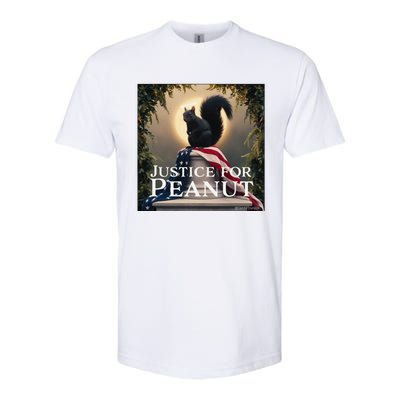 Justice For Peanut The Squirrel Peanut Squirrel Gift Softstyle CVC T-Shirt