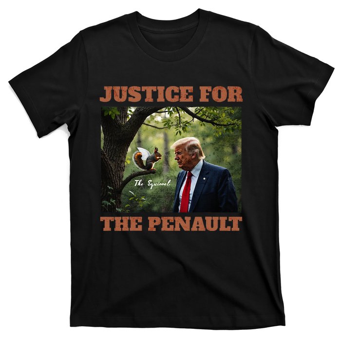 Justice For Peanut The Squirrel Maga Trump 2024 Vote Trump T-Shirt