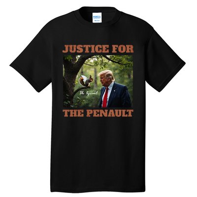 Justice For Peanut The Squirrel Maga Trump 2024 Vote Trump Tall T-Shirt