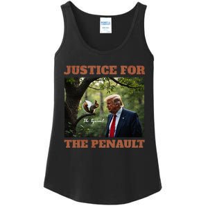 Justice For Peanut The Squirrel Maga Trump 2024 Vote Trump Ladies Essential Tank