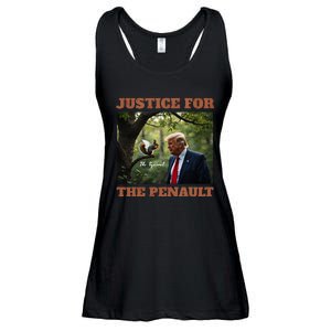 Justice For Peanut The Squirrel Maga Trump 2024 Vote Trump Ladies Essential Flowy Tank