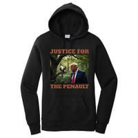 Justice For Peanut The Squirrel Maga Trump 2024 Vote Trump Women's Pullover Hoodie