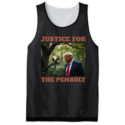 Justice For Peanut The Squirrel Maga Trump 2024 Vote Trump Mesh Reversible Basketball Jersey Tank