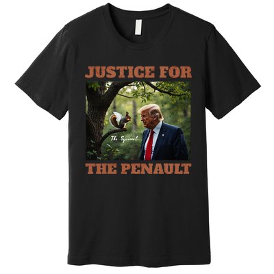 Justice For Peanut The Squirrel Maga Trump 2024 Vote Trump Premium T-Shirt