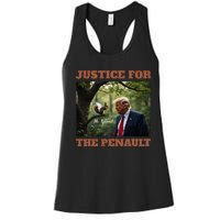 Justice For Peanut The Squirrel Maga Trump 2024 Vote Trump Women's Racerback Tank