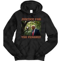 Justice For Peanut The Squirrel Maga Trump 2024 Vote Trump Tie Dye Hoodie