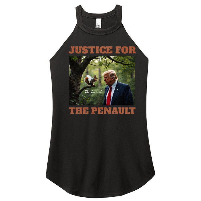 Justice For Peanut The Squirrel Maga Trump 2024 Vote Trump Women's Perfect Tri Rocker Tank