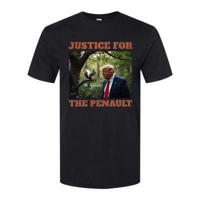 Justice For Peanut The Squirrel Maga Trump 2024 Vote Trump Softstyle CVC T-Shirt