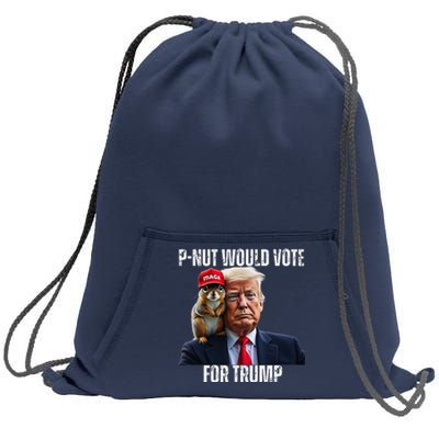 Justice For Pnut The Squirrel Justice For Peanut Trump Vote Sweatshirt Cinch Pack Bag