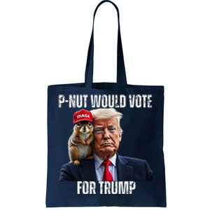 Justice For Pnut The Squirrel Justice For Peanut Trump Vote Tote Bag