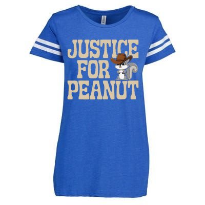 Justice For Peanut The Squirrels 2024 Enza Ladies Jersey Football T-Shirt