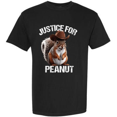 Justice For Peanut The Squirrel Peanut Squirrel Trending Design Garment-Dyed Heavyweight T-Shirt