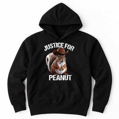 Justice For Peanut The Squirrel Peanut Squirrel Trending Design Hoodie