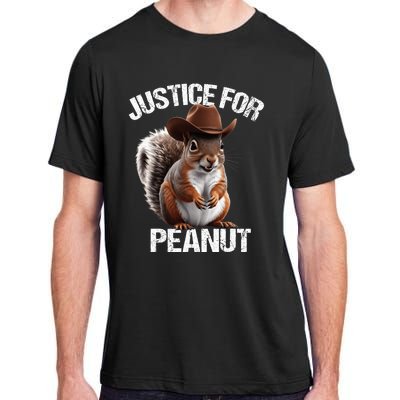 Justice For Peanut The Squirrel Peanut Squirrel Trending Design Adult ChromaSoft Performance T-Shirt