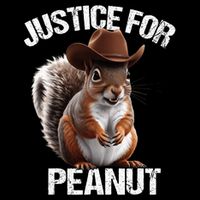 Justice For Peanut The Squirrel Peanut Squirrel Trending Design Drawstring Bag