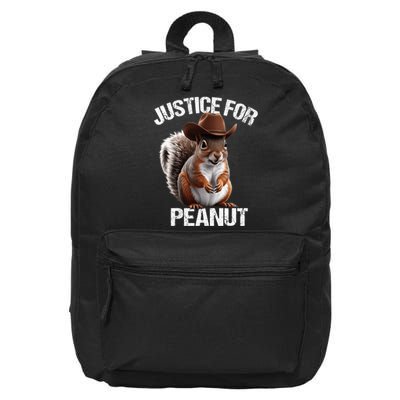 Justice For Peanut The Squirrel Peanut Squirrel Trending Design 16 in Basic Backpack