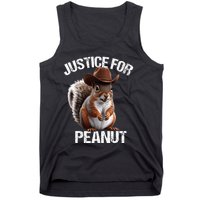 Justice For Peanut The Squirrel Peanut Squirrel Trending Design Tank Top