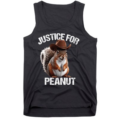 Justice For Peanut The Squirrel Peanut Squirrel Trending Design Tank Top