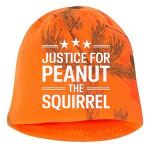 Justice For Peanut The Squirrel Peanut Squirrel Kati - Camo Knit Beanie