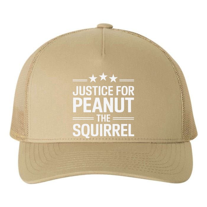 Justice For Peanut The Squirrel Peanut Squirrel Yupoong Adult 5-Panel Trucker Hat