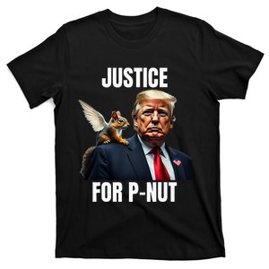 Justice For Peanut The Squirrel PNut Trump P Nut Graphic T-Shirt