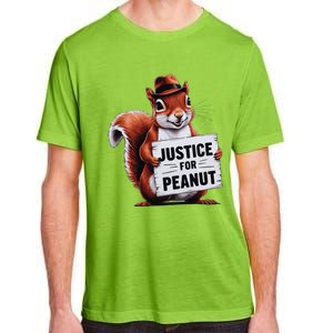 Justice For Peanut The Squirrel Peanut Squirrel Adult ChromaSoft Performance T-Shirt