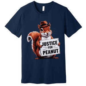 Justice For Peanut The Squirrel Peanut Squirrel Premium T-Shirt