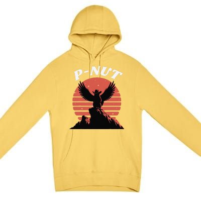 Justice For Peanut The Squirrel Premium Pullover Hoodie