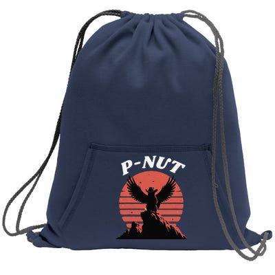 Justice For Peanut The Squirrel Sweatshirt Cinch Pack Bag