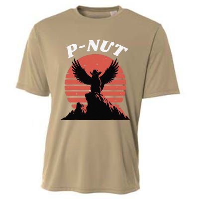 Justice For Peanut The Squirrel Cooling Performance Crew T-Shirt