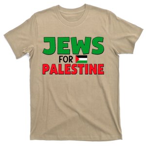 Jews For Palestine Peace Love Free Palestine Flag T-Shirt