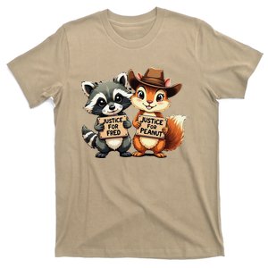 Justice For Peanut The Squirrel And Fred The Raccoon T-Shirt