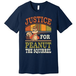 Justice For Peanut The Squirrel Peanut Squirrel Premium T-Shirt