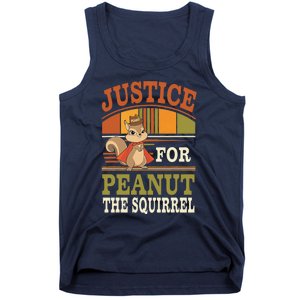 Justice For Peanut The Squirrel Peanut Squirrel Tank Top