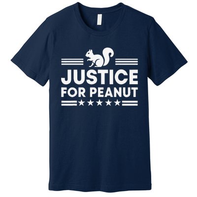 Justice For Peanut The Squirrel Peanut Squirrel Premium T-Shirt