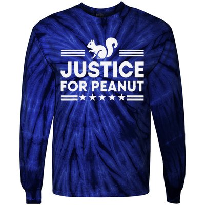 Justice For Peanut The Squirrel Peanut Squirrel Tie-Dye Long Sleeve Shirt