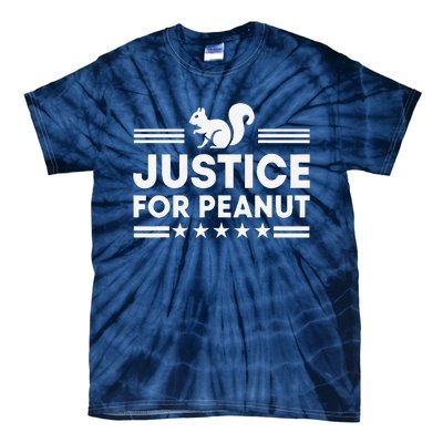 Justice For Peanut The Squirrel Peanut Squirrel Tie-Dye T-Shirt