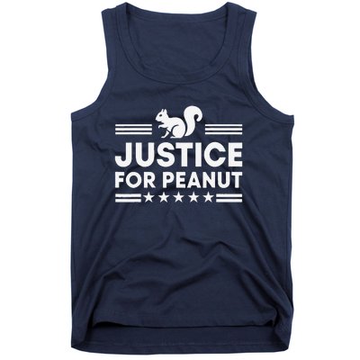 Justice For Peanut The Squirrel Peanut Squirrel Tank Top