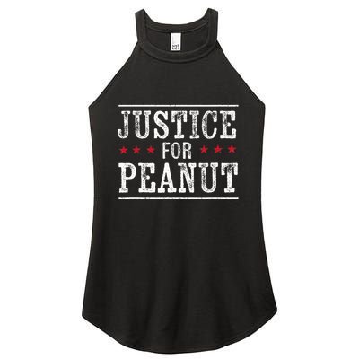 Justice For Peanut The Squirrel Women's Perfect Tri Rocker Tank