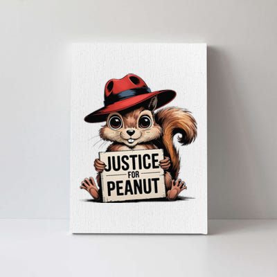 Justice For Peanut Animal Lovers Cartoon Graphic Canvas